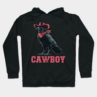 Cawboy Funny Craw Hoodie